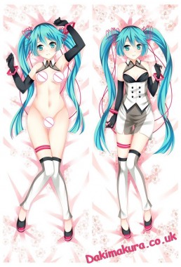 Hatsune Miku - Vocaloid Japanese character body dakimakura pillow cover