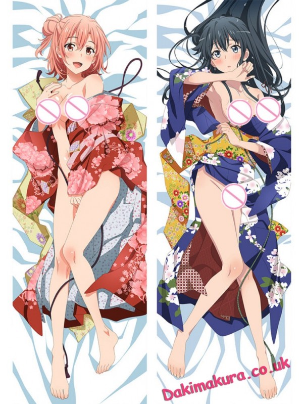 Hayami Saori and Touyama Nao-Oregairu Japanese Hugging Body PillowCase