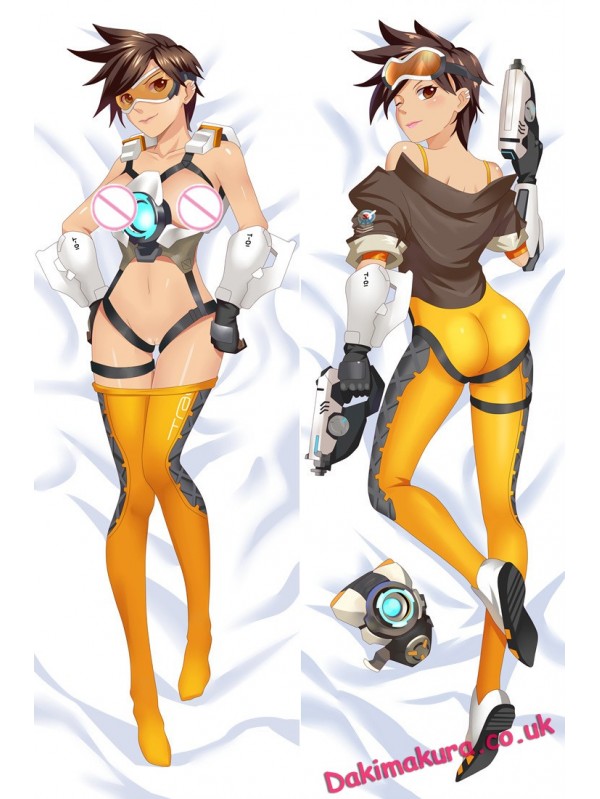 Tracer - Overwatch Japanese character body dakimakura pillow cover