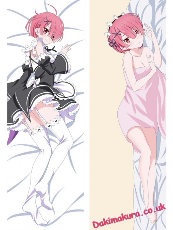 Ram - Re:Zero Anime Dakimakura Japanese Hugging Body Pillow Cover
