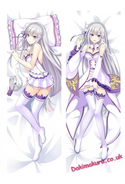 Emilia - Re:Zero Japanese big anime hugging pillow case