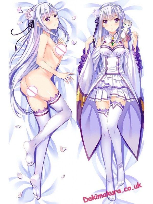 Emilia - Re:Zero Japanese hug dakimakura pillow case online