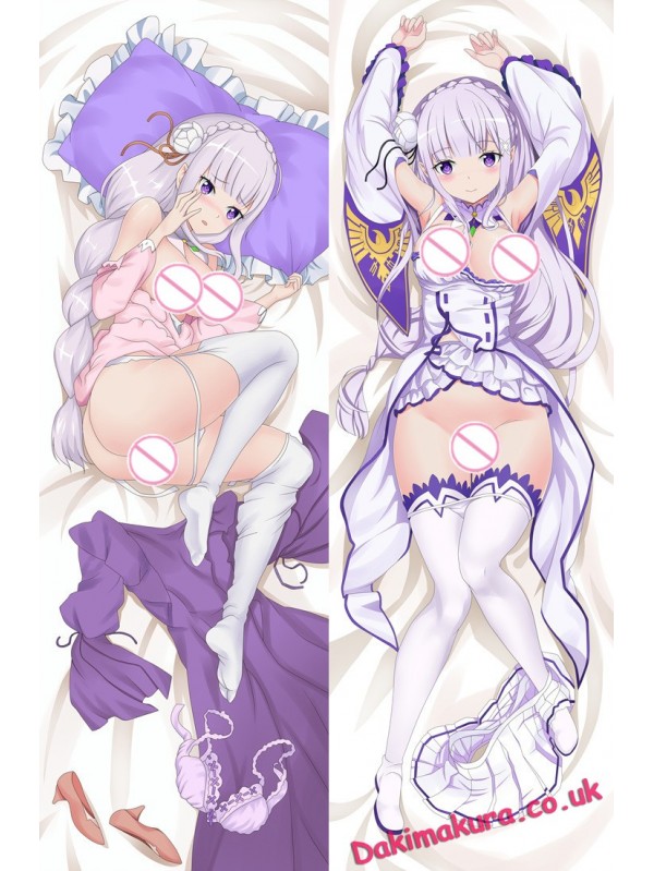 Emilia - Re:Zero Full body waifu japanese anime pillowcases