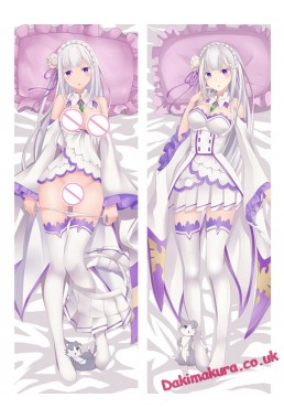 Emilia - Re:Zero Body hug dakimakura girlfriend body pillow cover