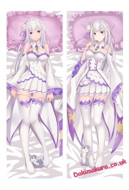 Emilia - Re:Zero Hugging body anime cuddle pillow covers