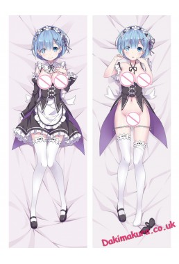 Rem - Re:Zero Dakimakura Japanese Love Body Pillow Cover