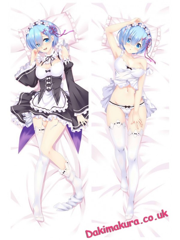 Rem - Re Zero Dakimakura Japanese Love Body Pillow Cover