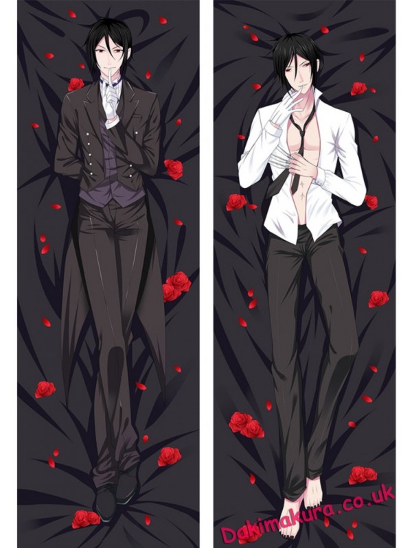 Sebastian Michaelis - Kuroshitsuji Anime Dakimakura Japanese Hug Body Pillow Case