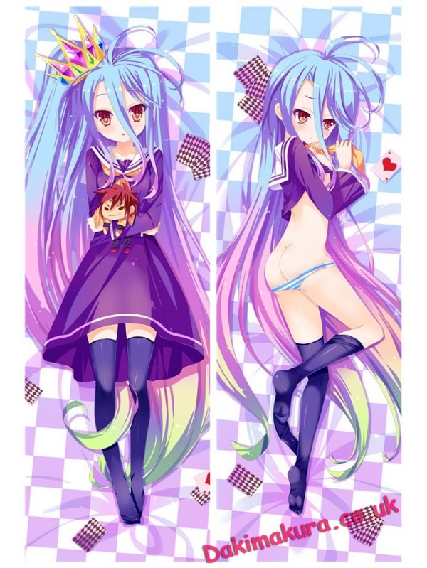 Shiro - NO GAME NO LIFE Japanese character body dakimakura pillow cover