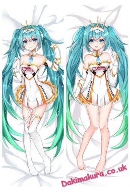 Snow-Hatsune Miku - Vocaloid Anime Dakimakura Japanese Hug Body Pillow Cover