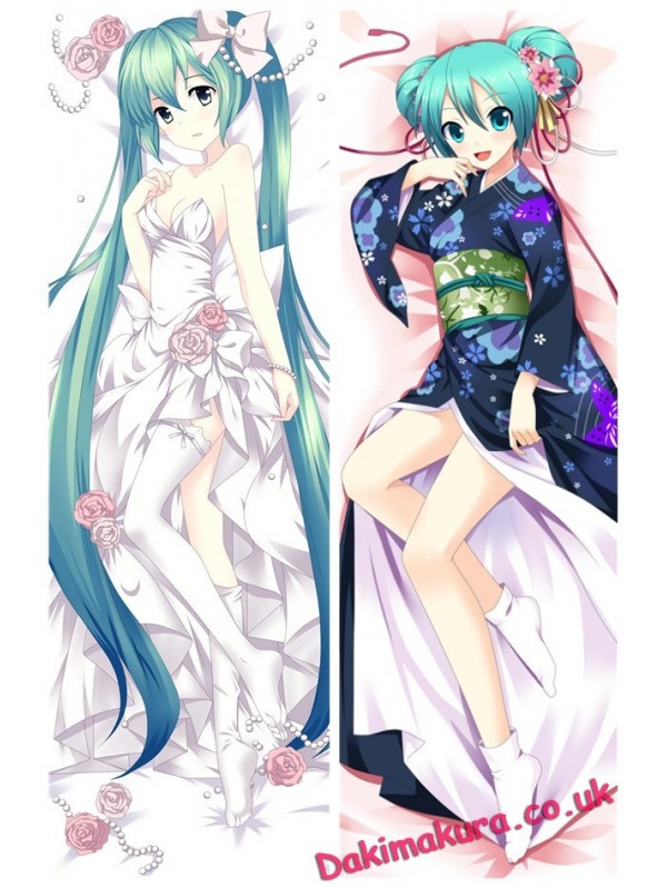 Snow-Hatsune Miku - Vocaloid Anime Dakimakura Japanese Hugging Body Pillow Cover