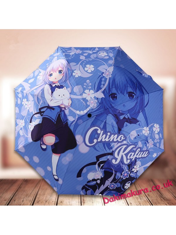Chino Kafu - Is the Order a Rabbit Foldable Anime Umbrella