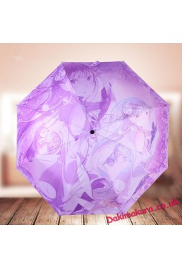 Emilia Re:Zero Foldable Anime Umbrella