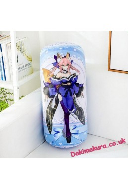 Tamamo no Mae - Fate Anime Comfort Neck and Support Mini Round Roll Bolster Dakimakura Pillow