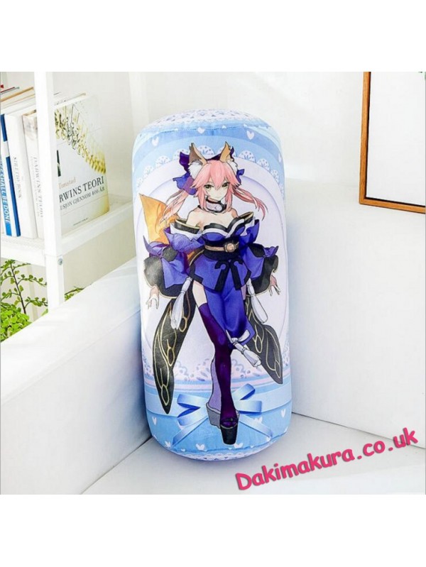 Tamamo no Mae - Fate Anime Comfort Neck and Support Mini Round Roll Bolster Dakimakura Pillow