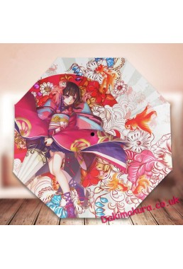 Foldable Anime Umbrella cheap sale