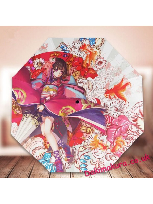 Foldable Anime Umbrella cheap sale