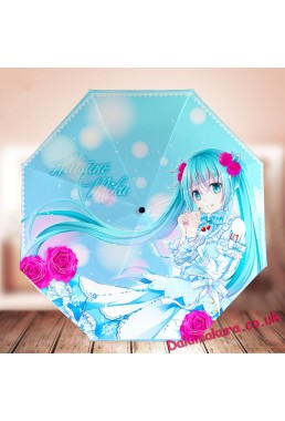 Hatsune Miku - Vocaloid Waterproof Anti-UV Never Fade Foldable Anime Umbrella