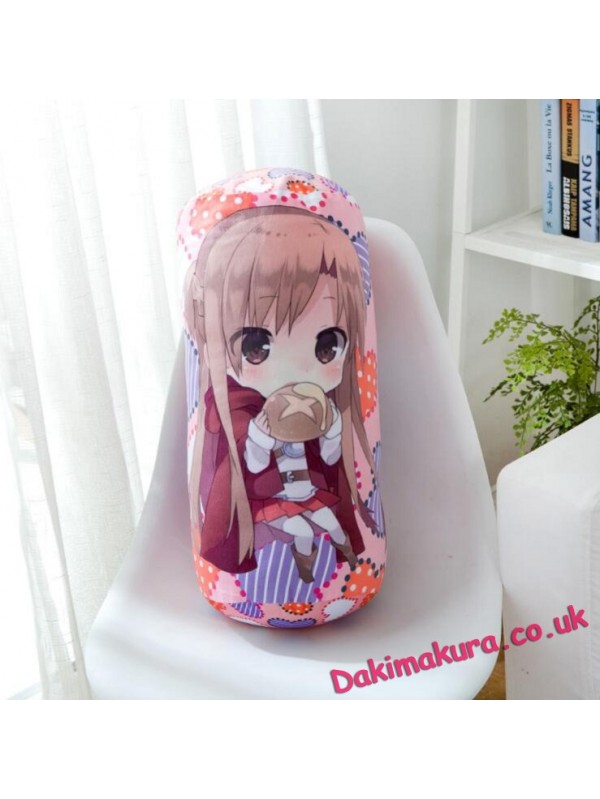 Himouto Umaru-chan Anime Comfort Neck and Support Mini Round Roll Bolster Dakimakura Pillow