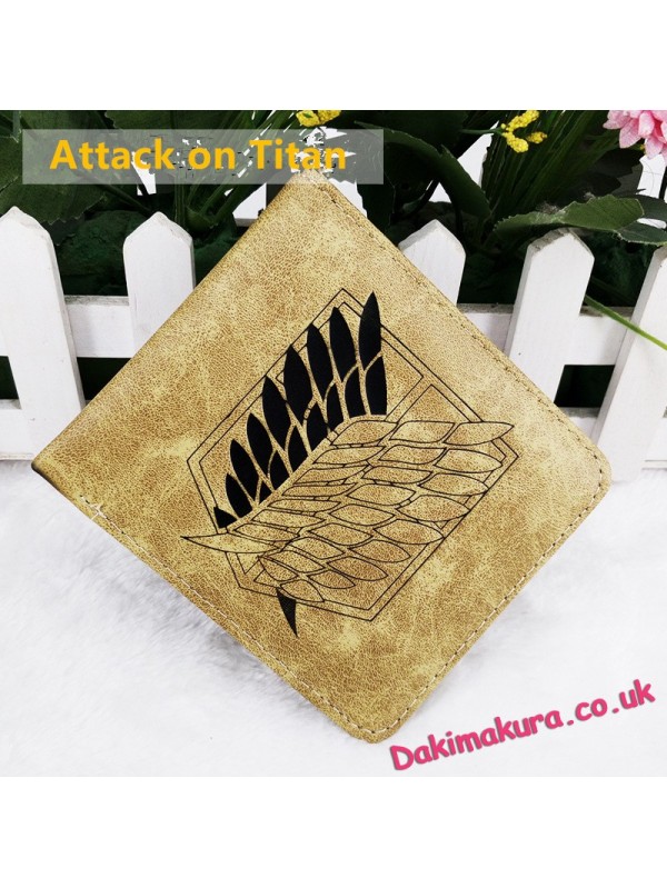 Attack on Titan Multi-functional Anime Wallets