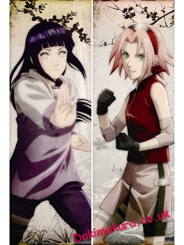 NARUTO - Sakura Haruno - Hinata Hyuga ANIME DAKIMAKURA JAPANESE PILLOW COVER