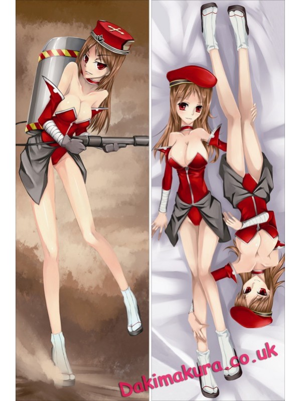 The Woman in Red ANIME DAKIMAKURA JAPANESE PILLOW COVER