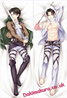 Attack on Titan Levi Rivaille hugging pillow case