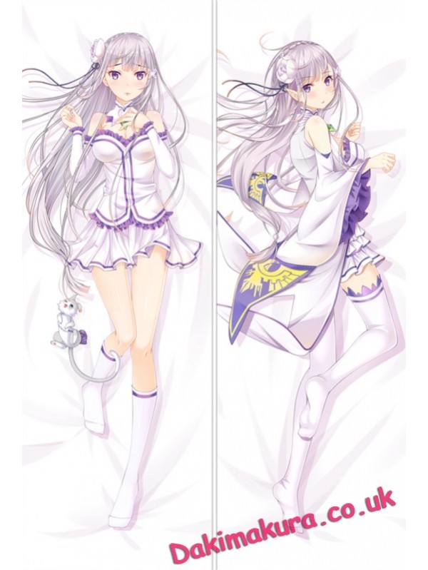 Re Zero - Emilia Dakimakura 3d pillow japanese anime pillowcase