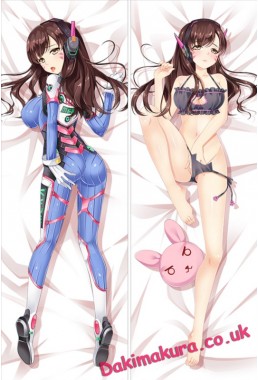 New Anime Game Overwatch D.Va Dakimakura Bed Hugging Body Pillow Case