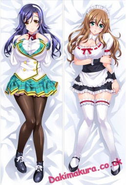 Kuro no Kyoushitsu - Kusunoki Kazuha - Nomiya Nanako Anime Dakimakura Pillow Cover