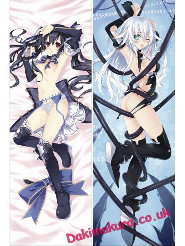 Hyperdimension Neptunia - Black Heart + Noire Anime Dakimakura Love Body PillowCases