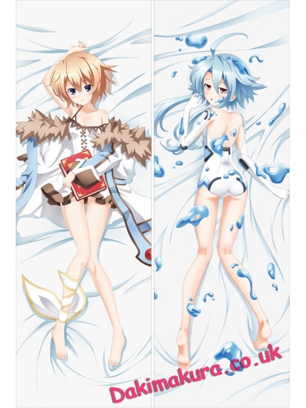Hyperdimension Neptunia - Blanc + White Heart Full body waifu japanese anime pillowcases