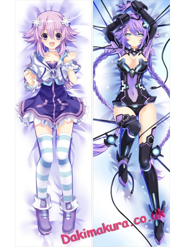 Hyperdimension Neptunia - Neptune + Purple Heart Pillow Cover