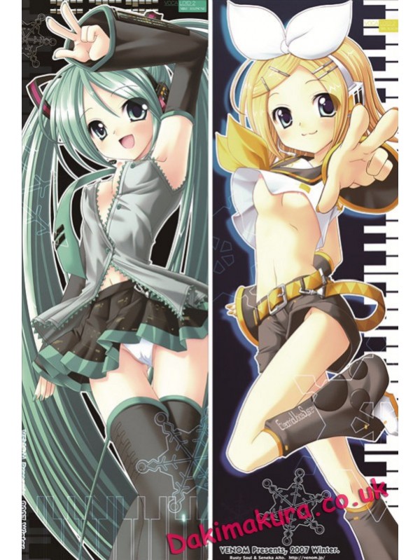 Vocaloid - Hatsune Miku Full body waifu japanese anime pillowcases