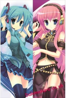 Vocaloid - Hatsune Miku + Luka Megurine Full body waifu japanese anime pillowcases