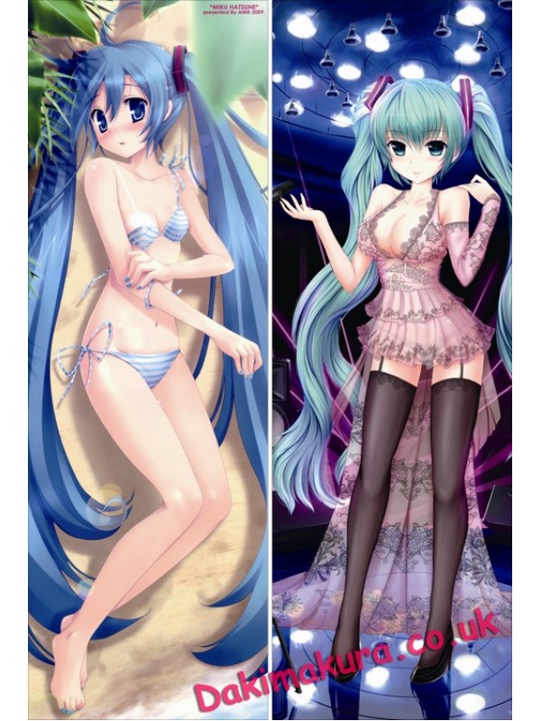 Vocaloid - Hatsune Miku Full body waifu japanese anime pillowcases