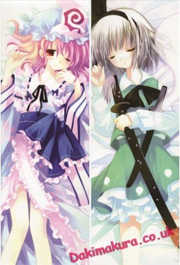 TouHou Project - Saigyouji Yuyuko + Youmu Konpaku Pillow Cover