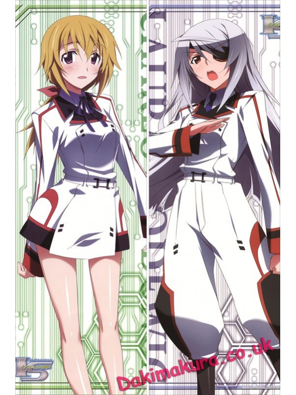Infinite Stratos - Charlotte Dunois + Laura Bodewig Pillow Cover