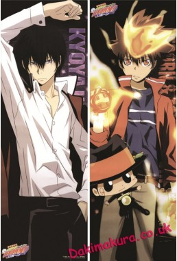 Reborn - Kyoya Hibari - Tsunayoshi Sawada Pillow Cover