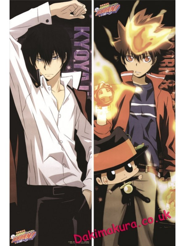 Reborn - Kyoya Hibari - Tsunayoshi Sawada Pillow Cover