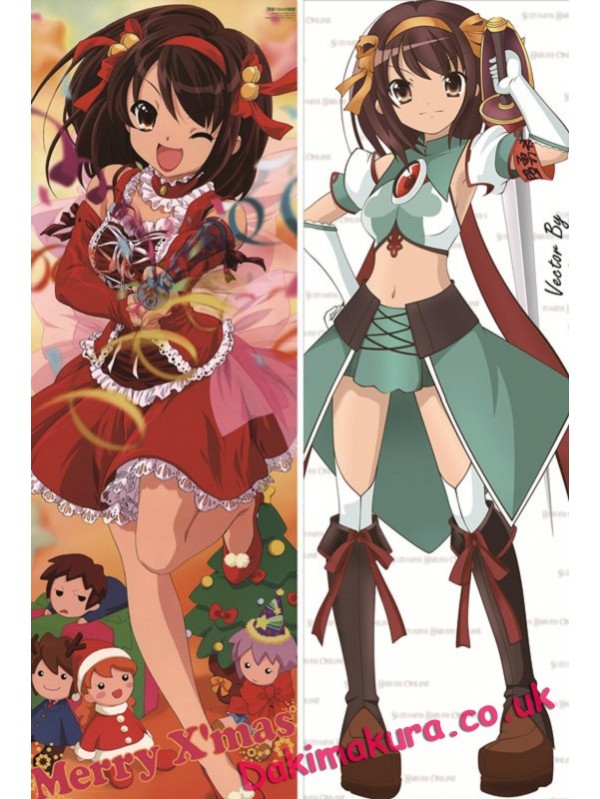 Haruhi Suzumiya Anime Dakimakura Japanese Hugging Body Pillow Cover