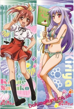 Mayoi Neko Overrun - Fumino Serizawa - Nozomi Kiriya Anime Dakimakura Pillow Cover