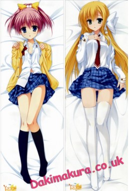 Noble Works - Hinata Kunihiro - Akari Kanemoto Anime Dakimakura Pillow Cover