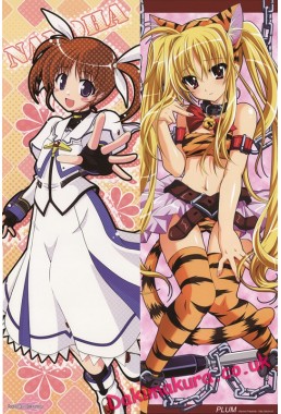 Magical Girl Lyrical Nanoha - Fate Testarossa - Nanoha Takamachi Anime Dakimakura Pillow Cover