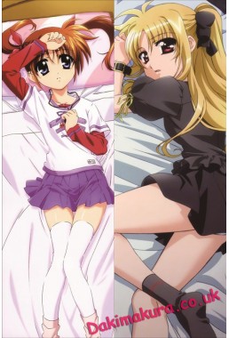 Magical Girl Lyrical Nanoha - Fate Testarossa - Nanoha Takamachi Anime Dakimakura Pillow Cover