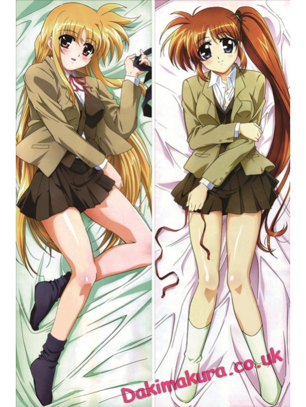 Magical Girl Lyrical Nanoha - Fate Testarossa - Nanoha Takamachi Anime Dakimakura Pillow Cover