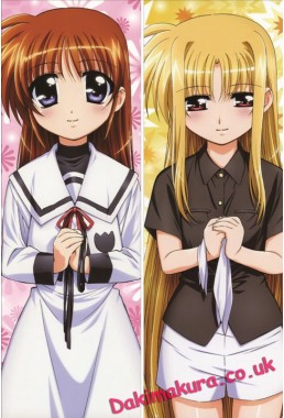 Magical Girl Lyrical Nanoha - Fate Testarossa - Nanoha Takamachi Anime Dakimakura Pillow Cover