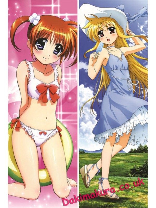 Magical Girl Lyrical Nanoha - Fate Testarossa - Nanoha Takamachi Anime Dakimakura Hugging body anime cuddle pillow covers