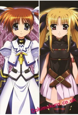 Magical Girl Lyrical Nanoha - Fate Testarossa - Nanoha Takamachi Anime Dakimakura Pillow Cover