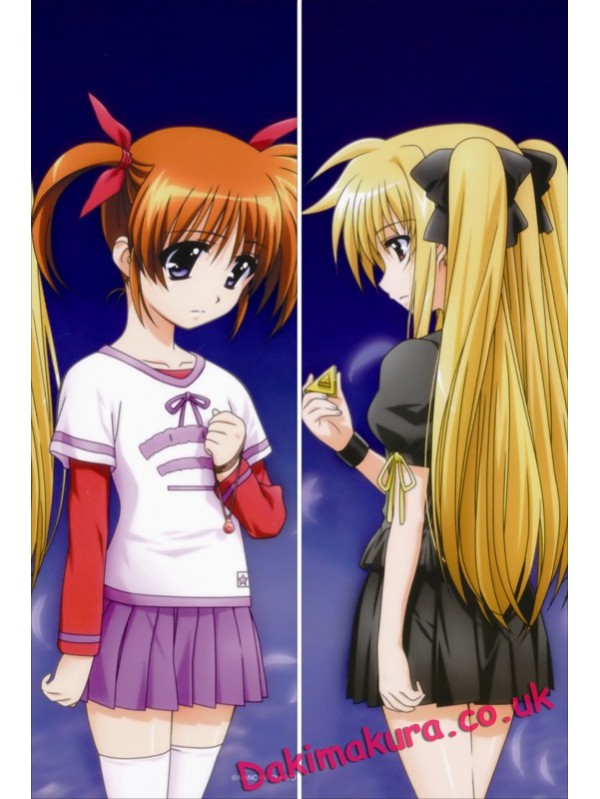 Magical Girl Lyrical Nanoha - Fate Testarossa - Nanoha Takamachi Anime Dakimakura Pillow Cover